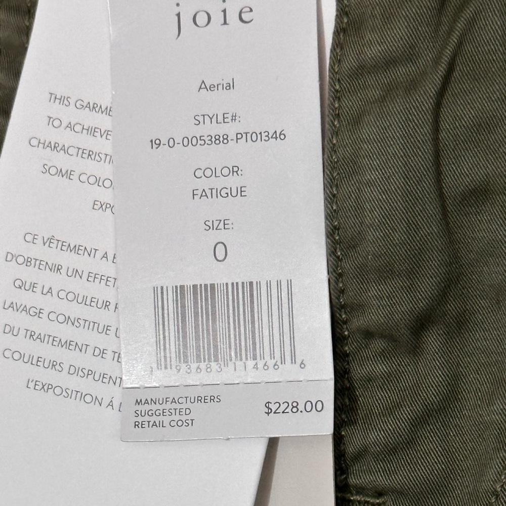 Joie brand cargo-style utility pants - Picture 4 of 5